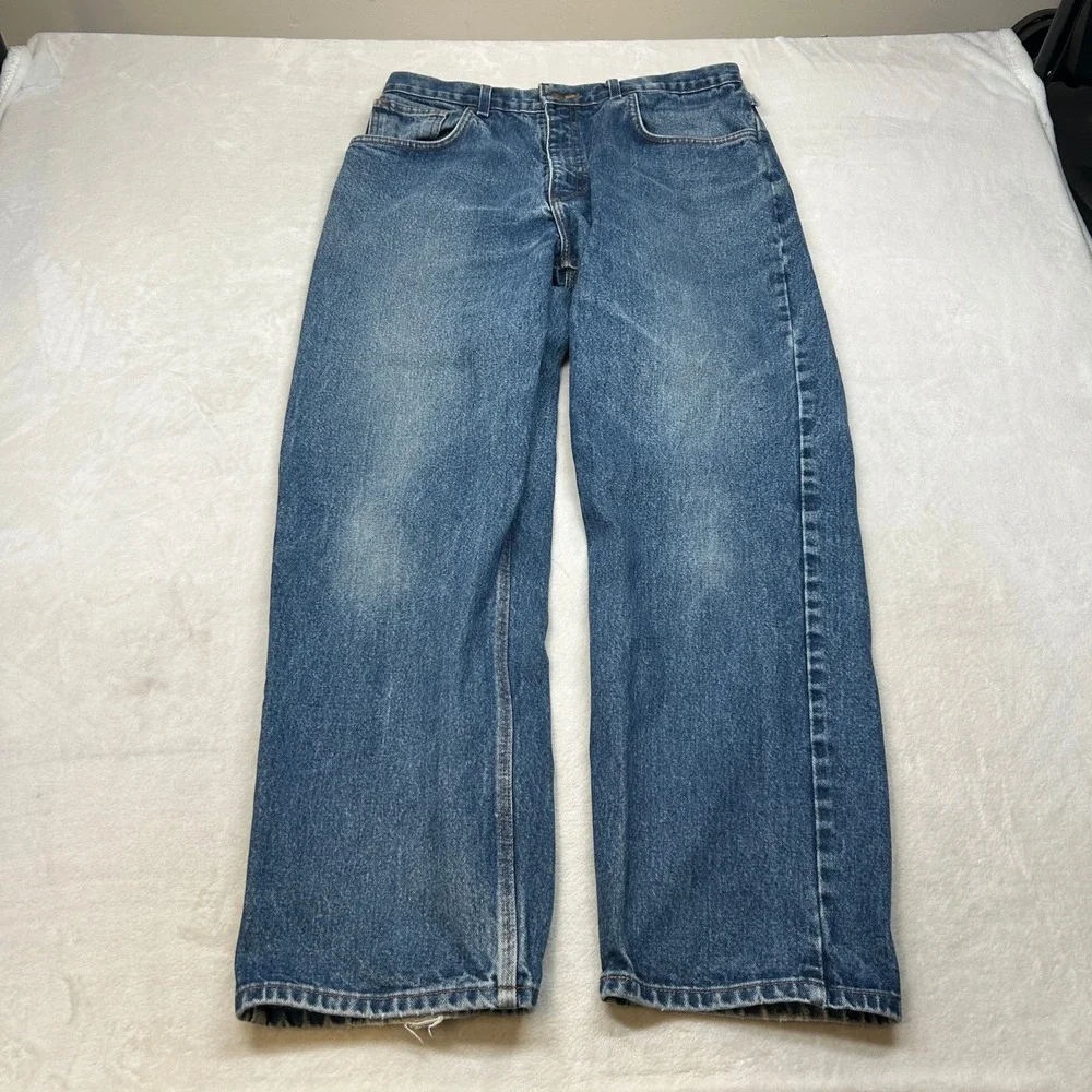 Tyndale Arc Rated Flame Resistant Jeans Mens‎ 34x30 Blue MVM Rodeo Work Utility